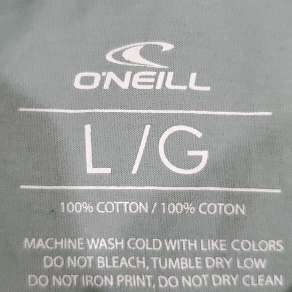 O'neill teal short sleeve shirt - Picture 6 of 6